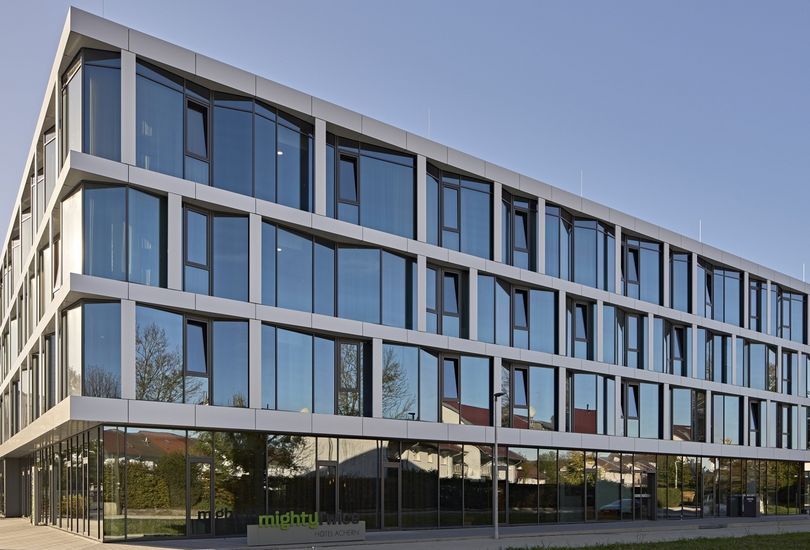 Powercloud, Achern, Aluverbundfassade