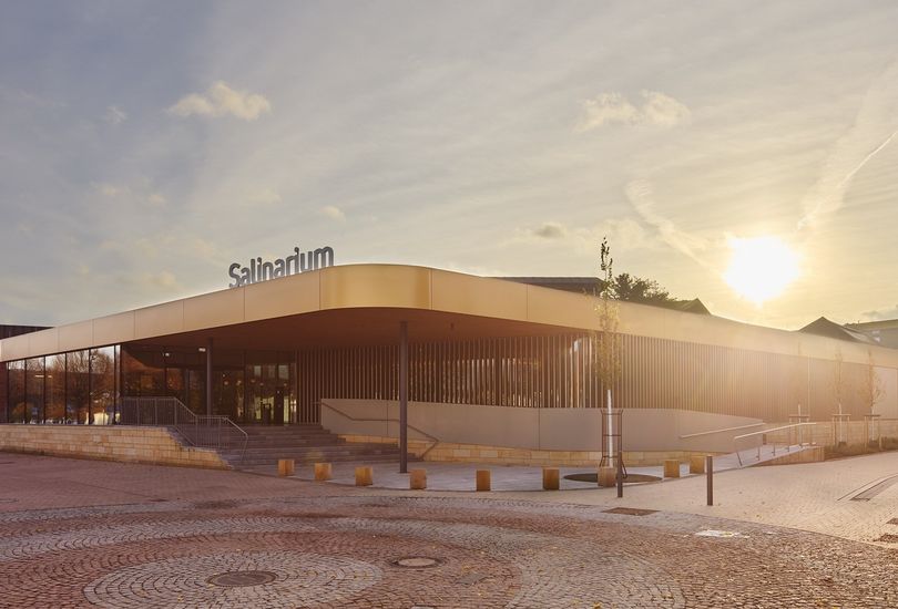 Salinarium, Bad Dürkheim, Fassade, VHF Aluverbund + PV