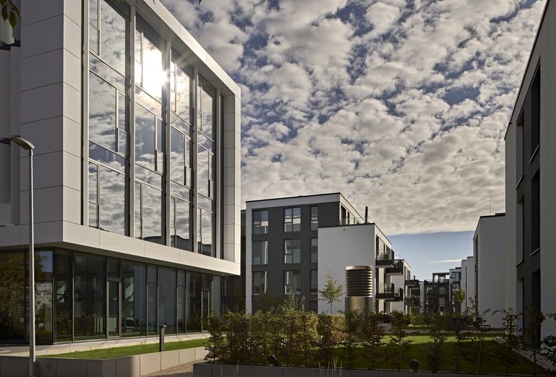 Powercloud, Achern, Aluverbundfassade