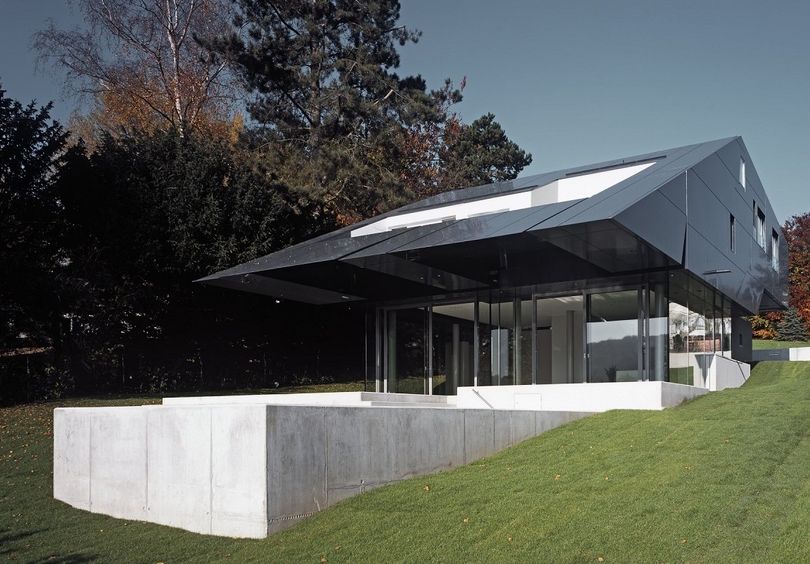 Bild: Aussenansicht Wohnhaus F, Frankfurt/M.