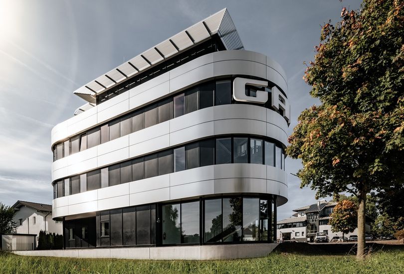 Gang Kolbermoor, Metallfassade, Verbundalu, Alucobond, 3A Composites GmbH