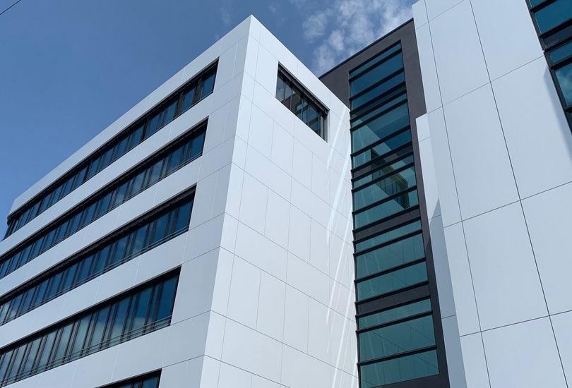 Garmo AG, Stuttgart, Metallfassade, Verbundalu, Fassade, Alpolic, Mitsubishi Polyester Film GmbH