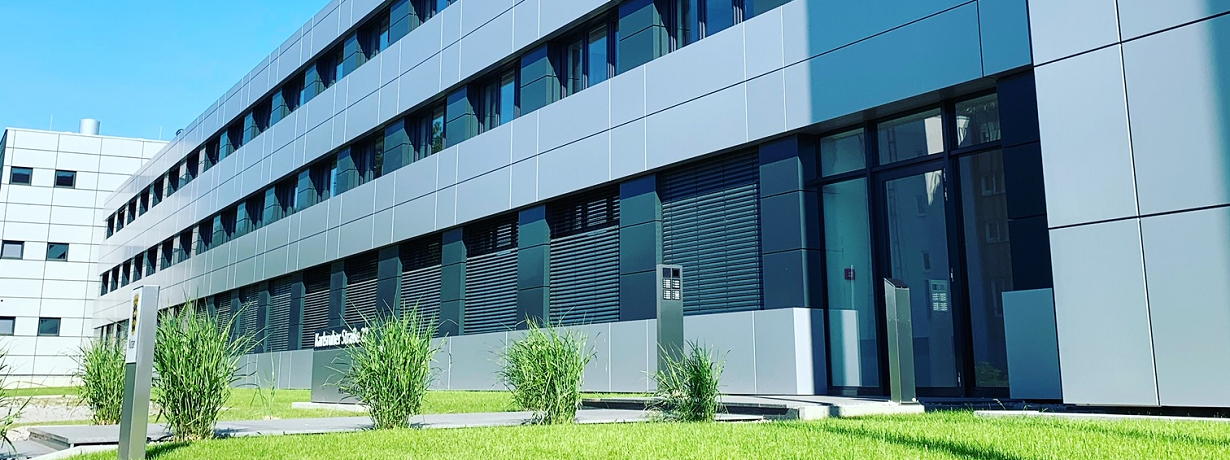 Ansicht Verbundaluminiumfassade l'tur Rastatt l'tur Rastatt