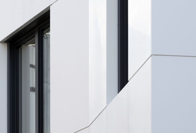 Backnang, Mineralstofffassade, Corian, DuPont de Nemours (Deutschland) GmbH