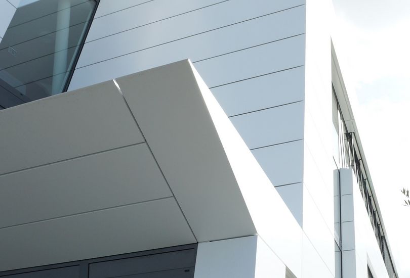 NBV, Neckarsulm, Metallfassade, Verbundalu, Reynobond, Arconic GmbH