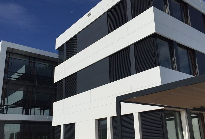 Hiwin, Offenburg, Metallfassade, Verbundalu, Alucobond, 3 A Composites GmbH