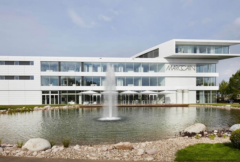 Marc Cain, Bodelshausen, Metallfassade, Verbundalu, Alucobond, 3 A Composites GmbH
