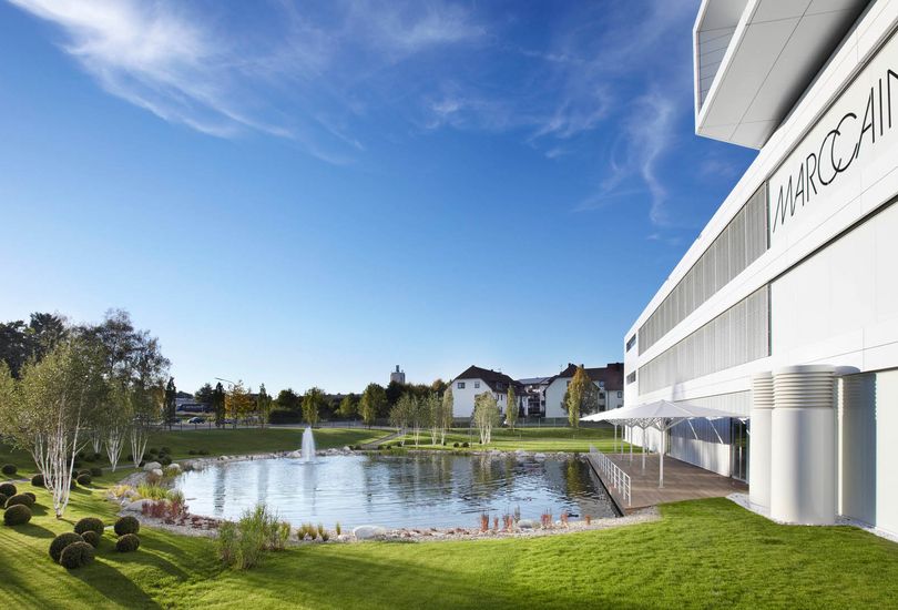 Marc Cain, Bodelshausen, Metallfassade, Verbundalu, Alucobond, 3 A Composites GmbH